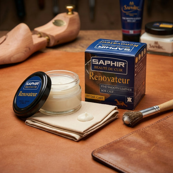 Saphir Beaute du Cuir Renovateur - Leather Cleaner and Conditioner