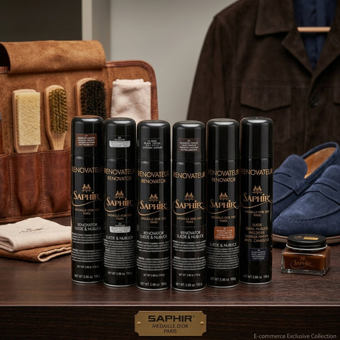 Saphir Medaille d'Or Nubuck, Suede Renovateur Spray - 6 colors