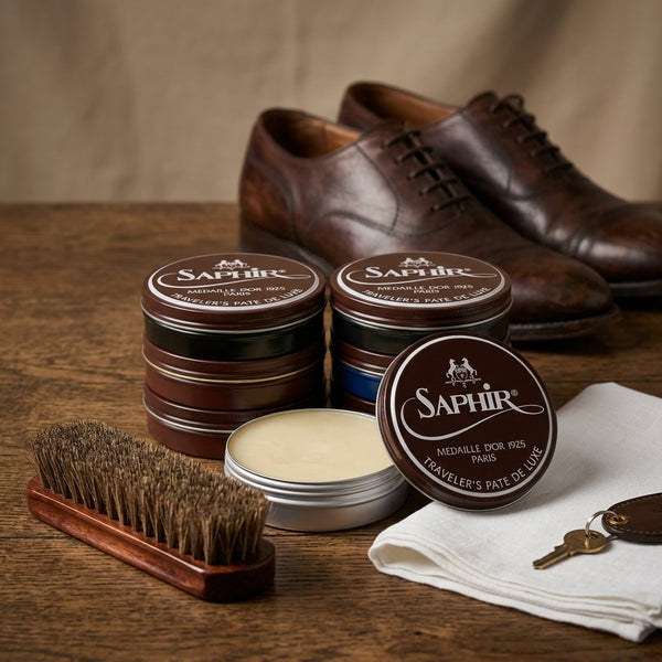 Saphir Medaille d'Or Traveler's Pate de Luxe Shoe Polish Wax