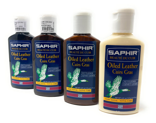 Saphir Greasy Cream Leather - 4 Colors - For Oiled Leather